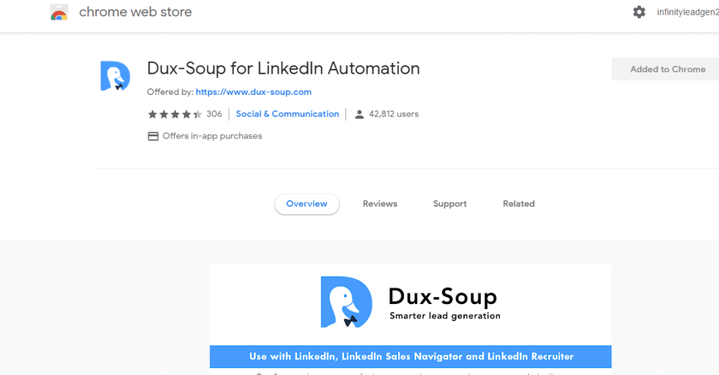 duxsoup Linkedin Email